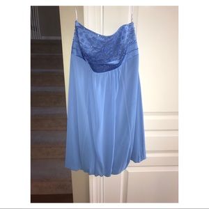 David’s Bridal Periwinkle Dress